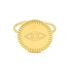 304 Stainless Steel Finger Rings for Women STAS-K248-01C-4