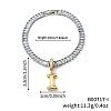 Fashionable Brass Charm Bracelets LI7211-9-1