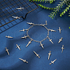 24Pcs 4 Styles 304 Stainless Steel Pendants STAS-UN0060-02-2