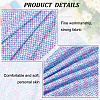 Fishscale Pattern Polyester Fabrics DIY-WH0292-79A-4