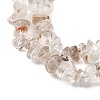 Natural Lodolite Quartz Beads Strands G-H315-A02-01-4