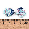 Handmade Porcelain Beads PORC-N009-08F-3