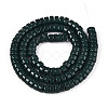 Opaque Solid Color Glass Beads Strands LS-GLAA-N026-3x6mm-10-2