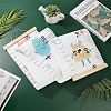 Creative Cartoon Decorative Home Canvas Hanging Height Measurement Ruler HJEW-WH0042-47B-5
