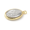 Brass Pendants KK-P294-10G-D-2