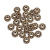 Gear Tibetan Style Alloy Spacer Beads LS-MAB145-NF-3