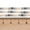 Electroplated Shell Pearl Beads Strands BSHE-H113-06A-03-4