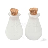 Glass Cork Bottles Ornament AJEW-O032-02J-1