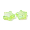 Eco-Friendly Transparent Acrylic Beads PL556-PW42-3
