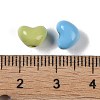 Spray Paint Alloy Beads PALLOY-H145-09-3