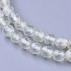 Natural Prehnite Beaded Necklaces NJEW-K114-A-A12-2
