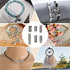 60Pcs 6 Styles Tibetan Style Alloy Tube Beads FIND-ME0001-47-5