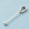 925 Sterling Silver Pendant Bails STER-P048-01B-S-2