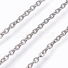 Non-Tarnish 304 Stainless Steel Cable Chain Necklaces NJEW-P248-01P-2