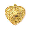 304 Stainless Steel Pendants STAS-OY003-39G-1