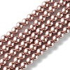 Eco-Friendly Dyed Glass Pearl Beads Strands HY-A008-6mm-RB085-1