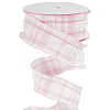 1 Roll Polyester Ruffled Ribbon SRIB-CY0001-14D-1
