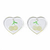 Transparent Resin Pendants RESI-N030-002B-2