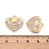 Alloy Rhinestone Pendants FIND-N008-28KCG-3