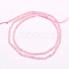 Natural Madagascar Rose Quartz Beads Strands G-F509-28-3mm-2