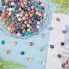180Pcs 15 Colors Glass Ball Pendants GLAA-ME0001-25-5