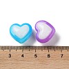 Two Tone Opaque Acrylic Beads X-SACR-I005-05B-3