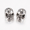 Tibetan Style Alloy Beads A-PALLOY-F200-11AS-1