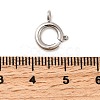 Brass Spring Ring Clasps KK-D407-20P-C-3