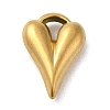 304 Stainless Steel Pendants STAS-Q300-03G-1