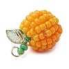 Seed Beads Beaded Pendants PALLOY-TA00159-03-4