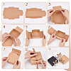 Square Cardboard Paper Jewelry Gift Boxes CBOX-WH0003-35A-3