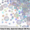 4 Sets Paper Table Scatter Confetti DIY-SC0028-57-2