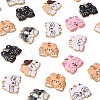 35Pcs 7 Colors Alloy Enamel Pendants ENAM-CJ0002-67-3