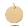 201 Stainless Steel Pendants STAS-S105-T637-2-16-3