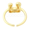 Rack Plating Brass Open Cuff Rings RJEW-S394-01G-U-3