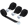 2Pcs Stainless Steel Cam Lock Lever Buckles STAS-WR0001-05-5