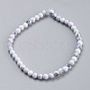 Natural Howlite Beads Strands TURQ-G091-10mm-2
