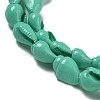 Spray Painted Natural Spiral Shell Beads Strands BSHE-G039-08B-2