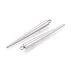 304 Stainless Steel Pendants STAS-T075-22F-P-2