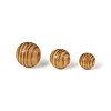 Craftdady Round Natural Wood Beads WOOD-CD0001-01-4