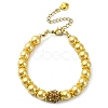 Glass Imitation Pearl Beaded Bracelets for Women BJEW-JB10034-05-1