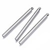 Tarnish Resistant 201 Stainless Steel Pendants STAS-S117-003B-01-1