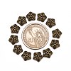 Tibetan Style Bead Caps TIBEB-A24621-AB-FF-2