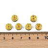 Brass Rhinestone Spacer Beads RB-A014-Z8mm-02G-NF-3