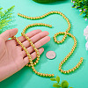 150Pcs 2 Strands Electroplate Glass Beads Strands EGLA-TA0013-57B-6