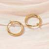 Ion Plating(IP) 304 Stainless Steel Clip-on Earrings EJEW-M218-03B-G-2