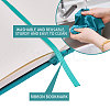 Elastic Cloth Book Cover AJEW-WH0696-009L-6