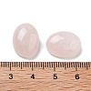 Natural Rose Quartz Cabochons G-G145-01B-38-3