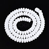 Opaque Solid Color Glass Beads Strands GLAA-ZX008-4mm-18G-1