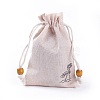 Burlap Packing Pouches ABAG-L006-B-03-3